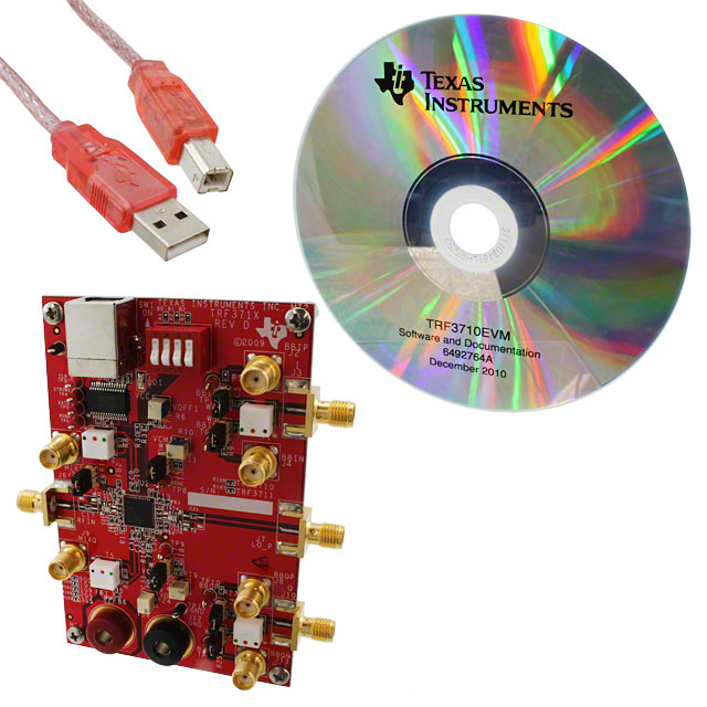 TRF3710EVM Texas Instruments  Cartes de kits d'évaluation et de développement RF